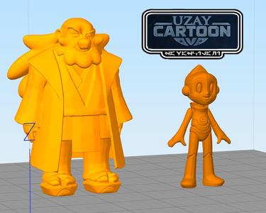 Star wars visions articulated Mitaka Pobiwan 3D print model