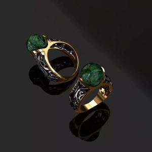Rings two with pearls