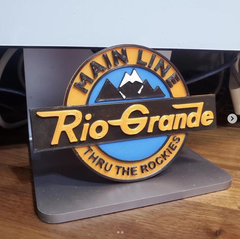 Rio Grande Railroad - defunct railway logos