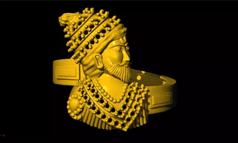 Shivaji 3d ring