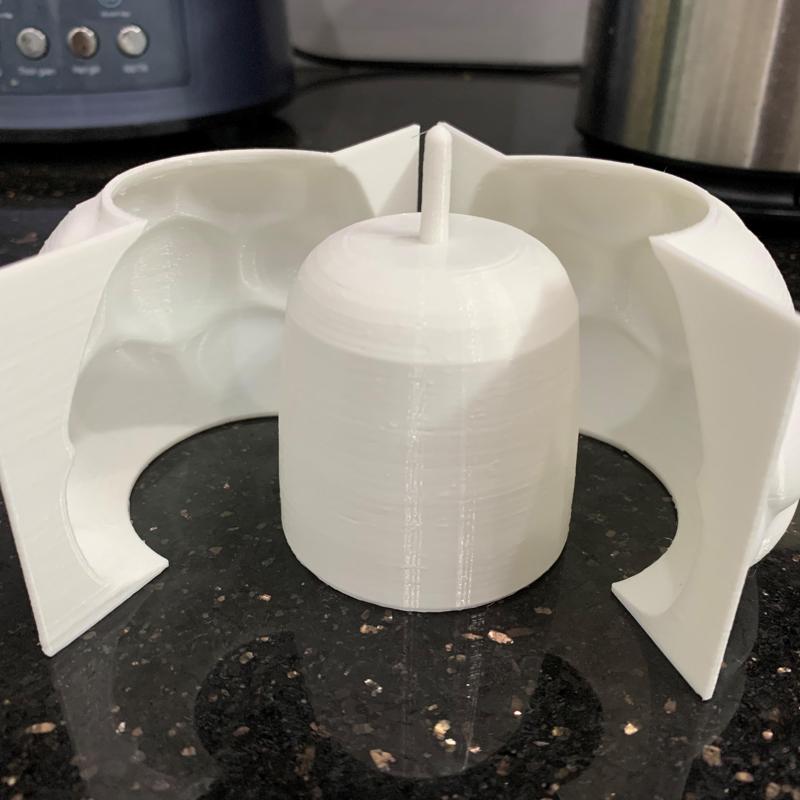 Berry pot mold - 3D print mold pot