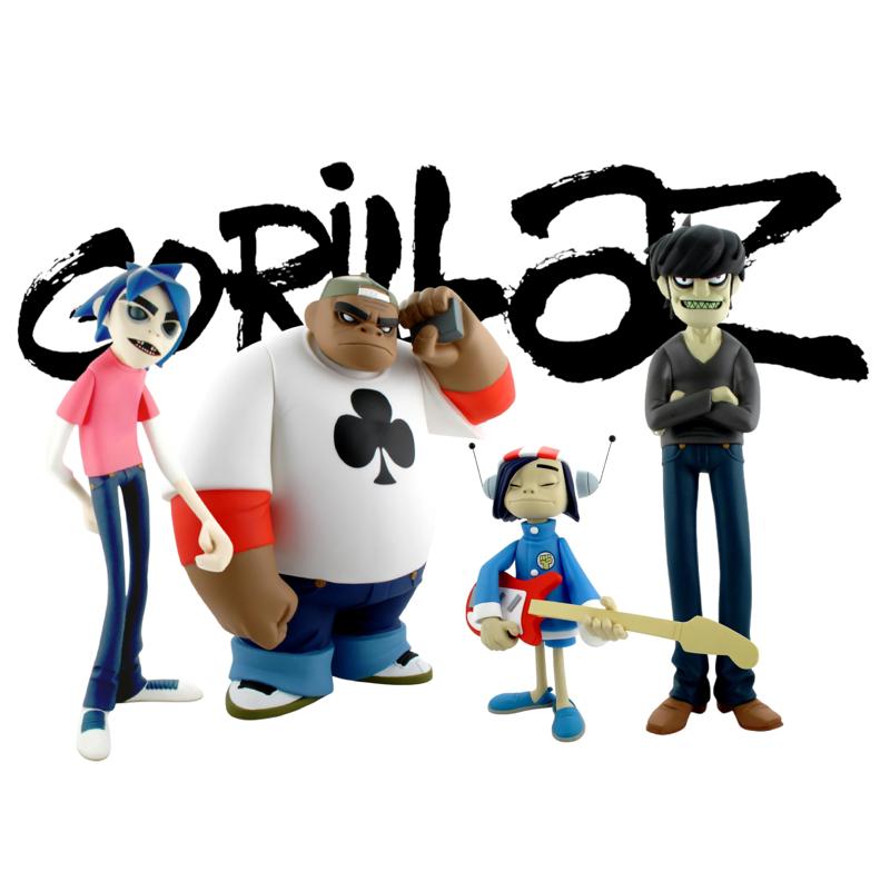 Gorillaz band pack x4