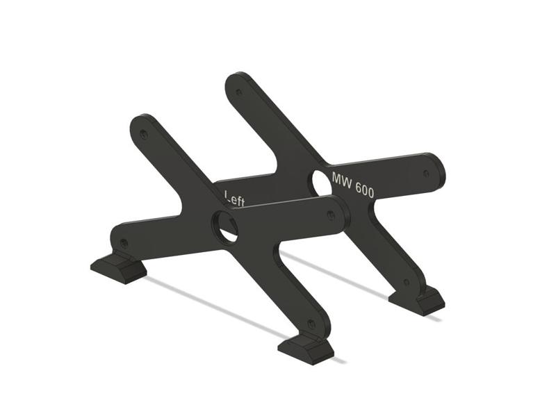 Meanwell LRS 600 Dual PSU Stackers