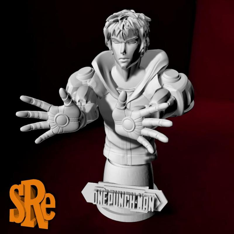 Genos Bust - One punch man
