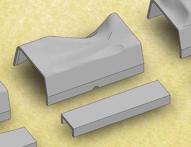 Extension Tunnel Files for 4 ft x 2 ft N-Scale Layout Ramp-01
