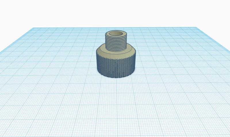 AK reduction for silencer from 24mm + to 14mm -