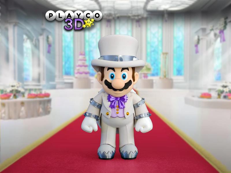 Wedding Mario (Bowser Outfit)