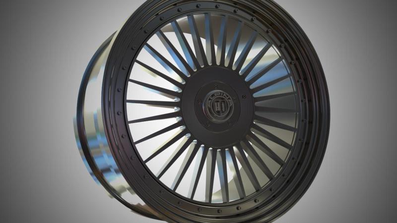 ALPIN RIM 3D MODELING STL