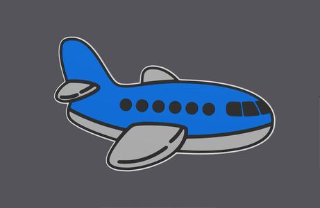 Airplane 5 - Wall Art