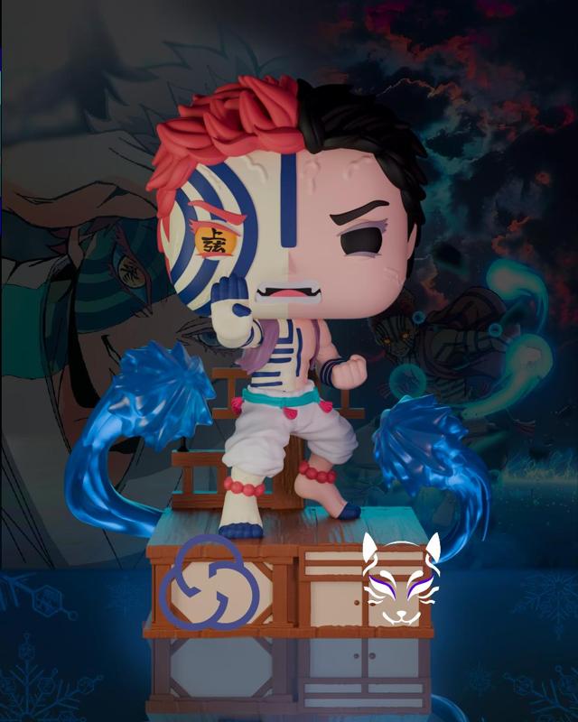 Akaza Funko (Half Human/ Half Demon)