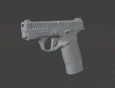 Model Smith&Wesson Bodyguard 2.0 with 12 Round Mag