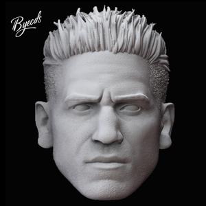 JON BERNTHAL FROM PUNISHER NETFLIX SERIES 3D HEAD MARVEL LEGENDS/SH FIGUARTS