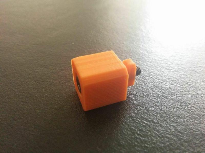 Linear guide stopper for 20x20 aluminium profile