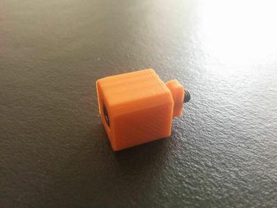 Linear guide stopper for 20x20 aluminium profile