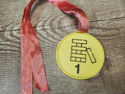 Jenga Medal