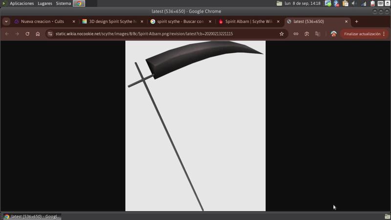 Scythe Spirit - Soul Eater - Human Size!