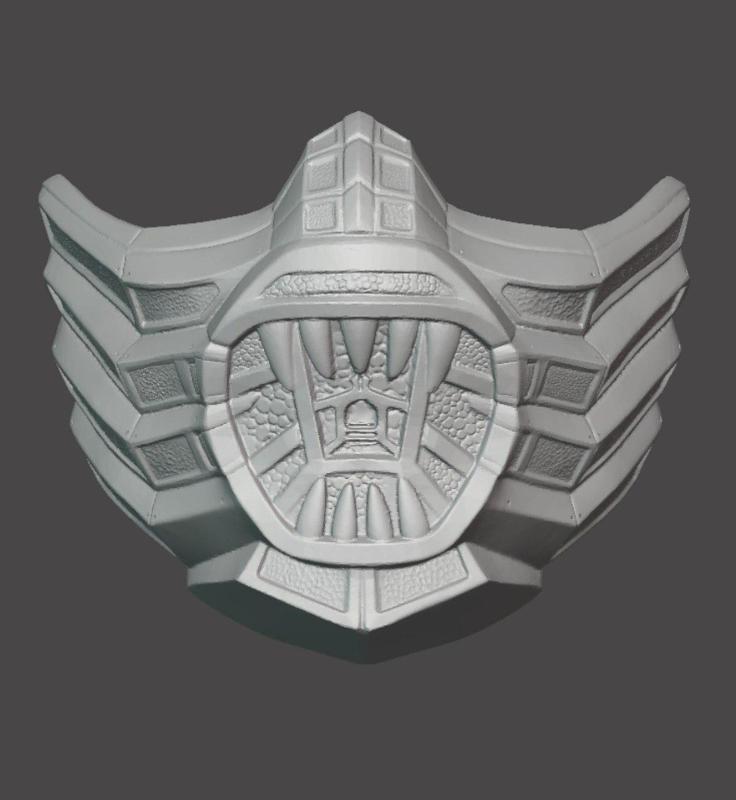 Reptile Mask Mortal Kombat 1995.