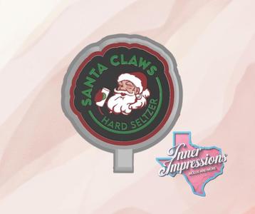 Santa Claws Freshie Mold