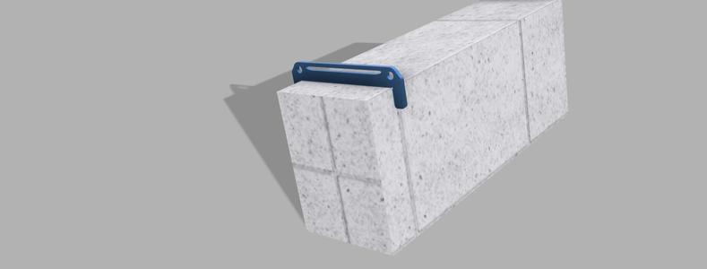 10, 15 and 20 breeze-block stringers