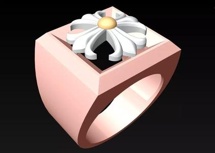 Pattern Ring - Mens Rings - N1216