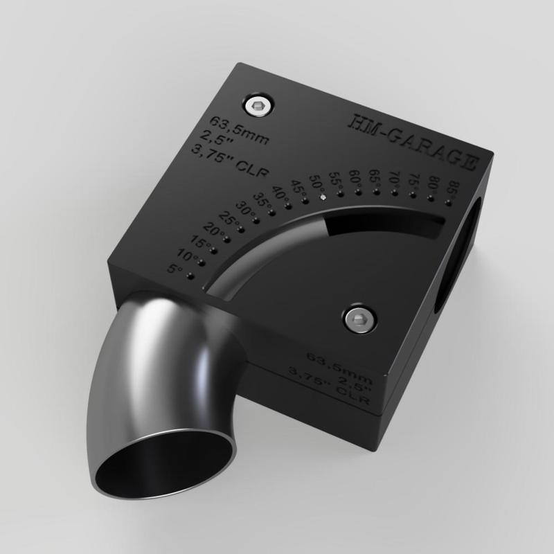 Pipe elbow sawing aid 2.5" 3.75" CLR (63.5mm R95.25) Inch inch elbow welding elbow cutting aid