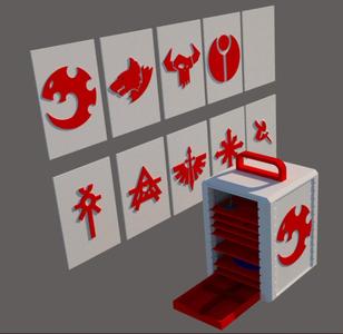 FIGURINE STORAGE BOX