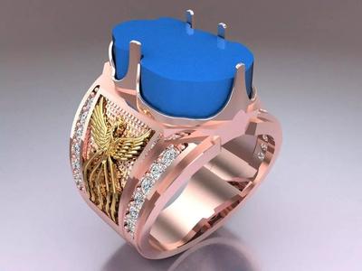 Pixiu Ring - Unicorn Ring - Phoenix Rings - Dragon Ring - N1108