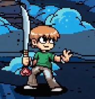 Scott Pilgrim (power of love) miniature