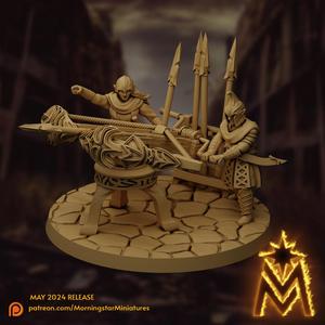 High Elf Bolt Thrower | 32mm Scale Presupported Miniatures