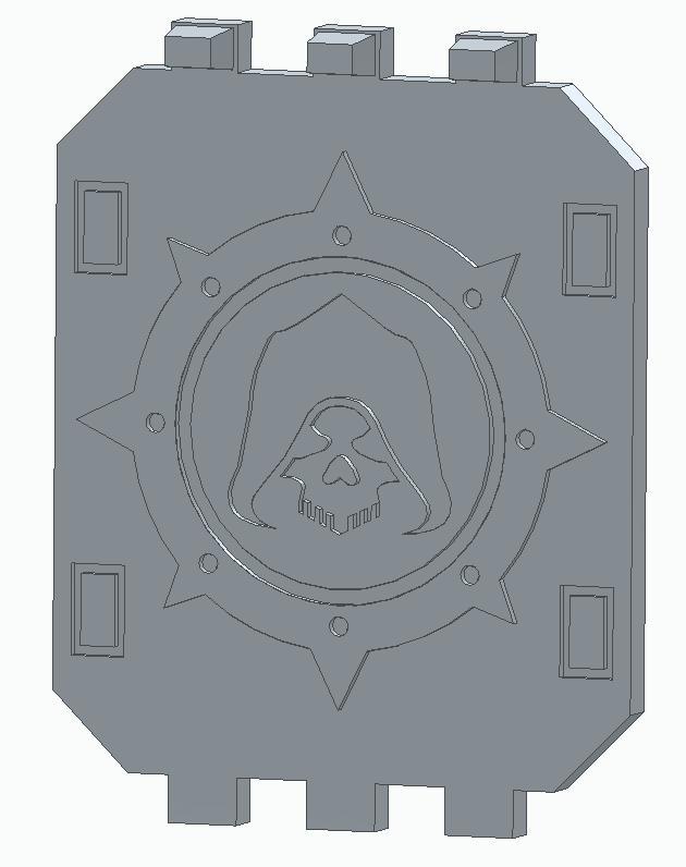 30k Dark Angels Land Raider Door - Terran Veteran