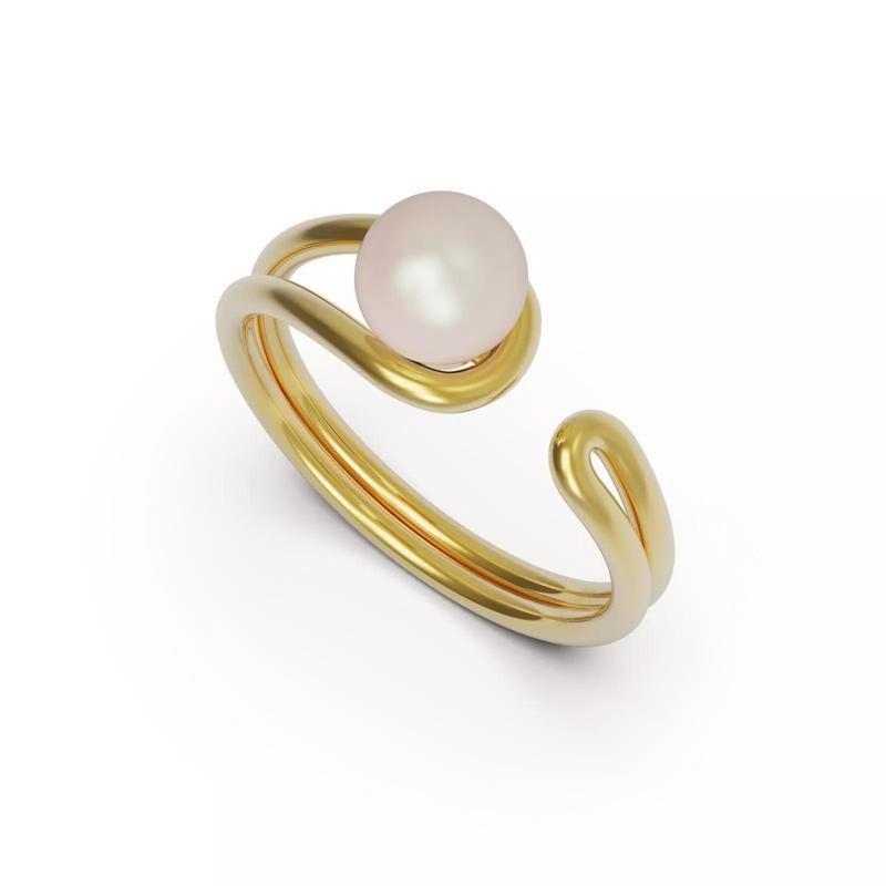 Pearl ring Min