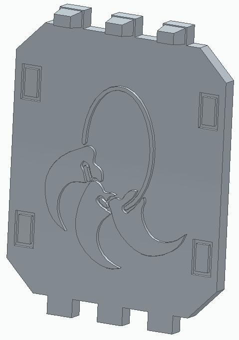 30k Dark Angels Land Raider Door - Order of Broken Claws