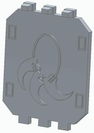 30k Dark Angels Land Raider Door - Order of Broken Claws