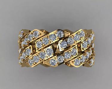 Chang Bracelet Diamond Ring