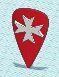 MALTESE CROSS KITE SHIELD