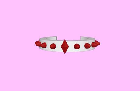 Necklace 5 Spikes - Cristal 1.2 / for LPS petshop