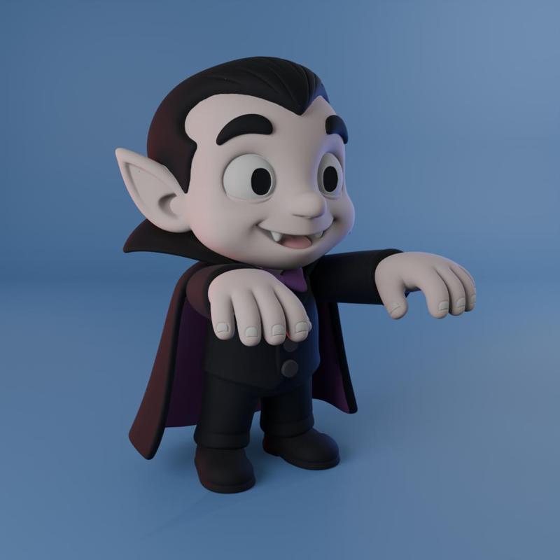 CHIBI DRACULA MINI - HALLOWEEN