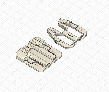 Springfield Prodigy 4.25 IWB Taco Holster Mold with TrimJigg
