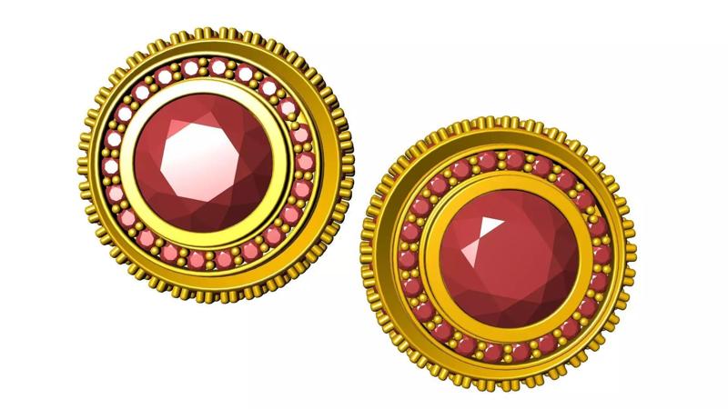 diamond earrings studs stl verified