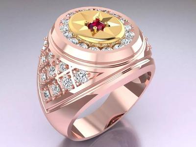 Diamond Rings - Mens Ring - N3241
