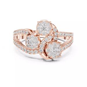 Diamond Cocktail Ring 3dm stl renders animation videos