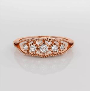 Five Star Diamonds Ring 3dm stl obj renders details