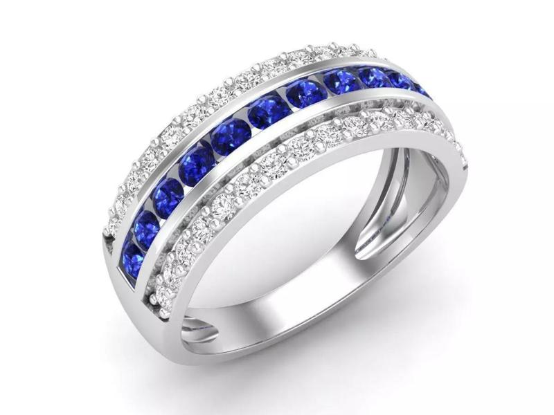 Diamond jewelry ring for woman