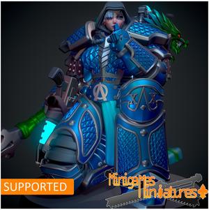 Alpharia waifu anime figurine