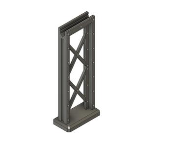 Catwalk modular kit - Pillars, Ladders