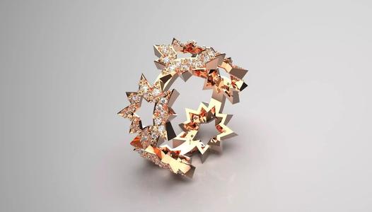 diamond star ring rr0046