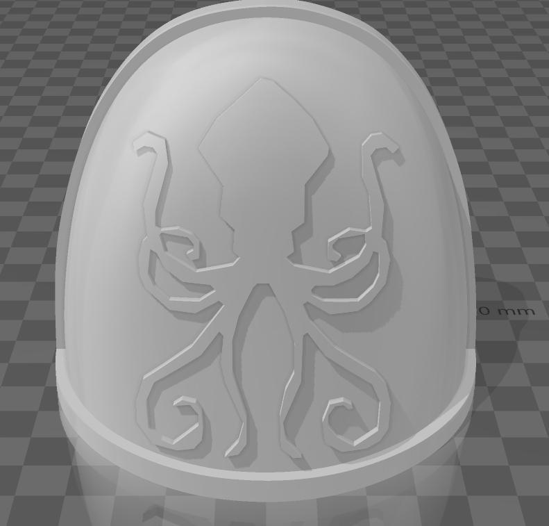 Dark Kraken Shoulderpad