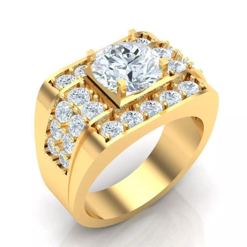 Diamond Man Ring Jewelry 1MR084