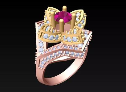 Diamond Ring - Womens Rings - N3837