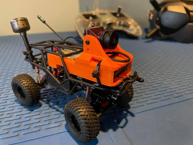 Caddx Vista Sled w/ Cooling for DooRok 1/32 Rock Racer